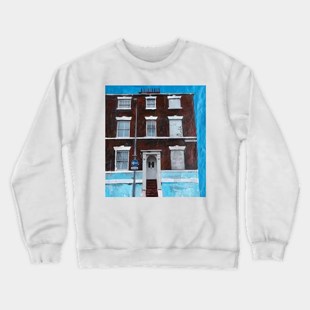 Old House In Hull, England Crewneck Sweatshirt by golan22may